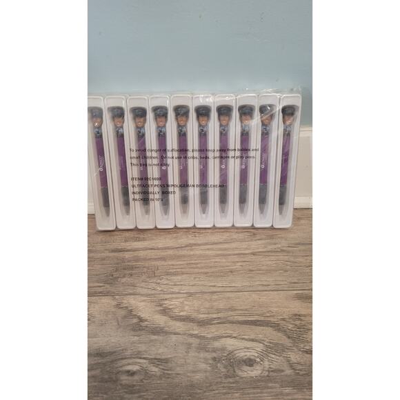 Ultracet Policeman Bobblehead Pens 10-Pack – New Sealed Lot Promotional... - Picture 1 of 4
